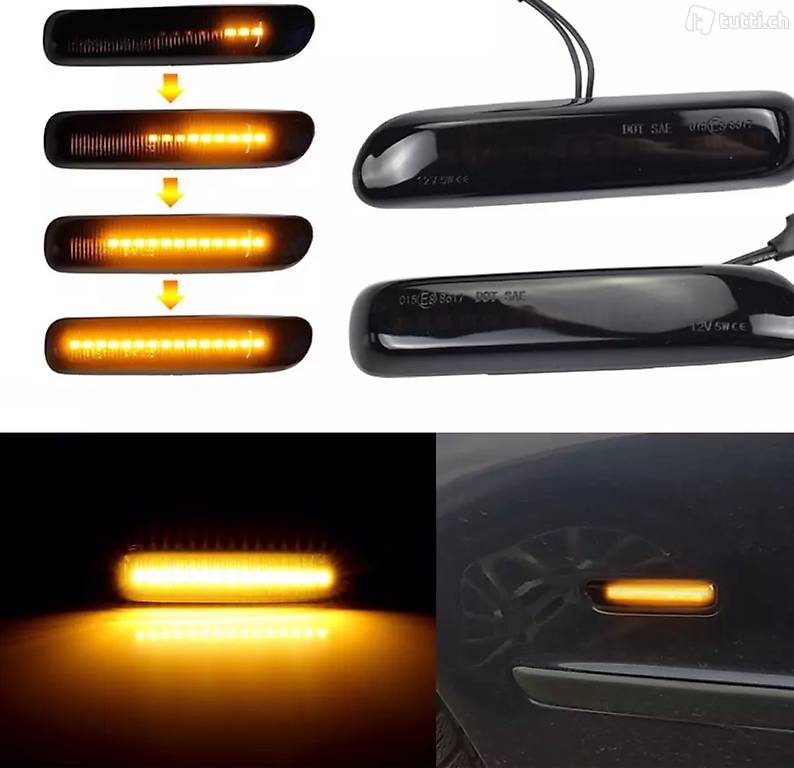 BMW E46 316 318 320 323 325 328 330 Seitenblinker Dynmisch