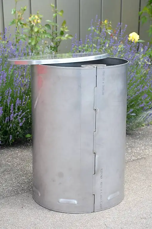 Kompostiermantel - Edelstahl