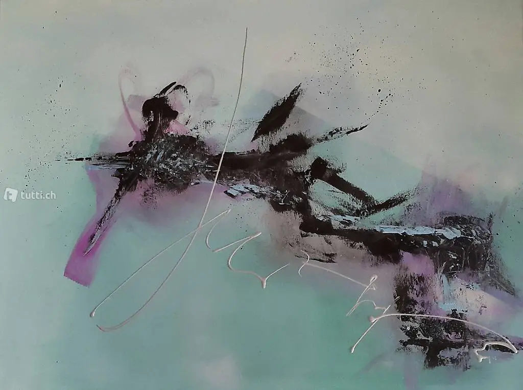 Selbstgemaltes Acryl-Bild "Sharleen 2015"