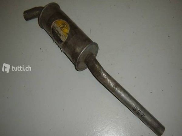 Auspufftopf hinten OPEL Kadett B 1.2 S Rally SR 71- Oldtimer
