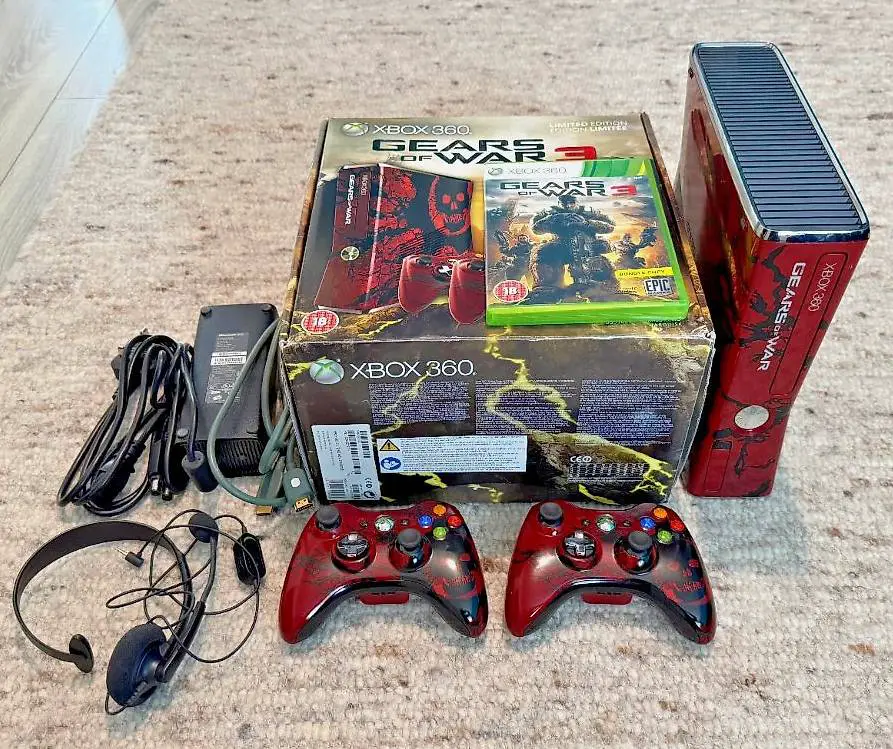 xbox 360 - gears of war 3 limited edition boxed