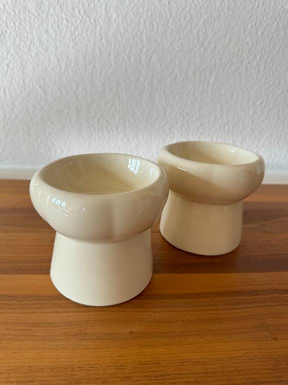 Fressnapf erhöht aus Keramik