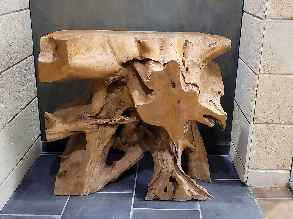 Teakholz-Wurzel 80 CM Unikat Spezielles