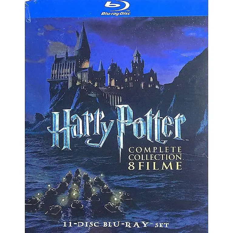 Harry Potter Complete Collection Box - 8 Filme - Blu-Ray