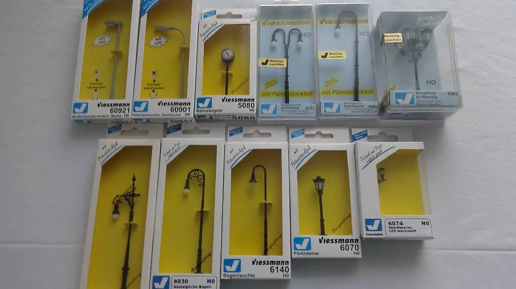 Viessmann HO. Diverse Leuchten, div. Preise