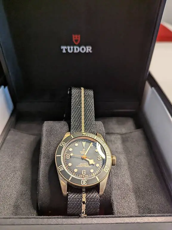Tudor black bay bronze 43mm