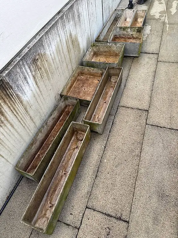 Eternit Balkonkästen