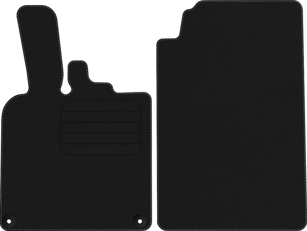 Velourmattenset für Smart ForTwo II 451 Bj. 2007-2015 Basic