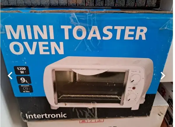 Intertronic Mini-Backofen/Toaster 9 Liter, Top Zustand