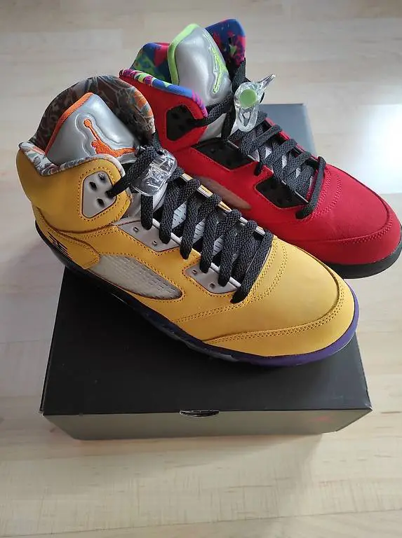Air Jordan 5 What The Grösse US 8.5 EU42 DS