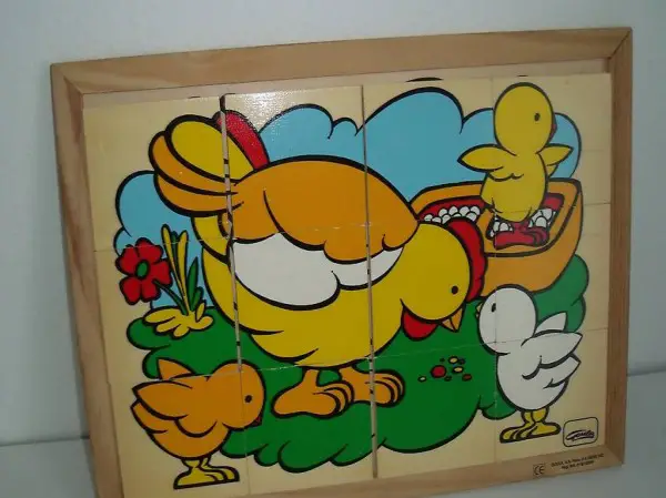 Holz-Legepuzzle für Kleinkinder