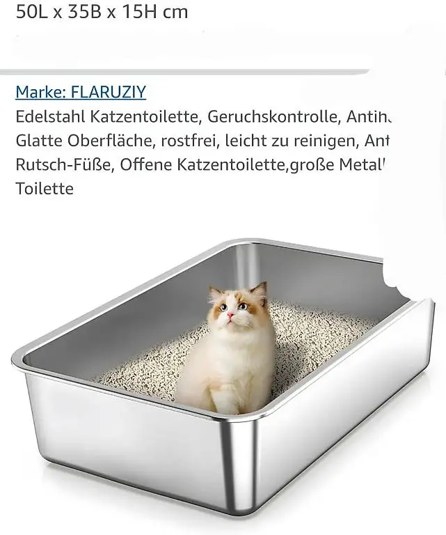 Katzenklo NEU& Futter-/Wassernapf