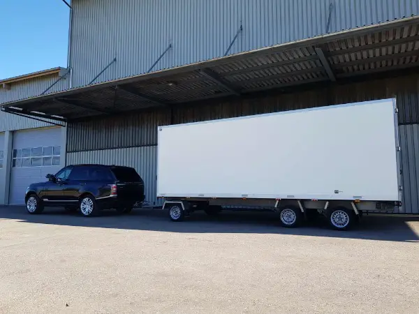 Drehschemelanhänger / Kofferanhänger 3.5T (6 Meter) ab MFK