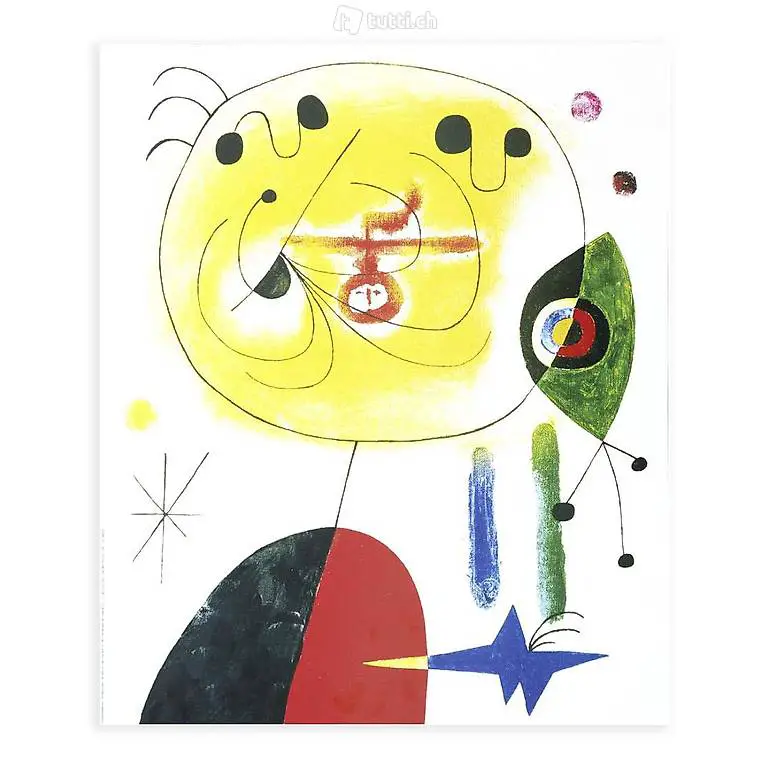  Stampa d"arte - Joan Mirò - Portrait, 1938