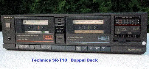 t e c h ni c s doppel kassetten tape rs-t10-ke