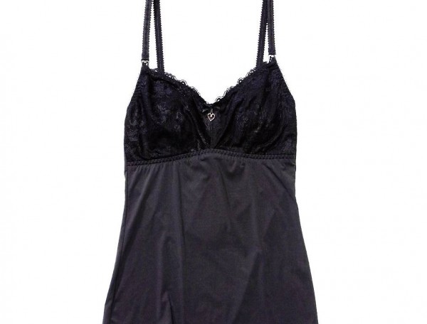  Emma Still-Top schwarz, Verschiedene Grössen, FABRIKNEU