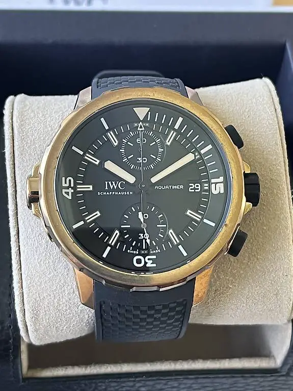 IWC Aquatimer Chronograph Charles Darwin mit Garantie