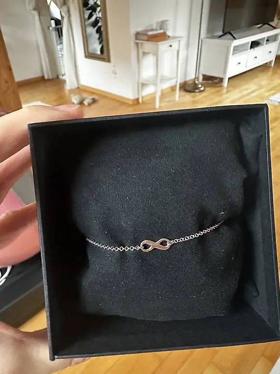 Infinity Armband silber