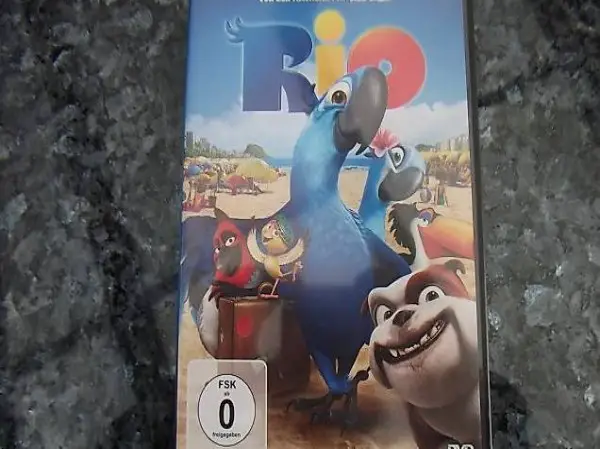 DVD Rio Papagei Blu