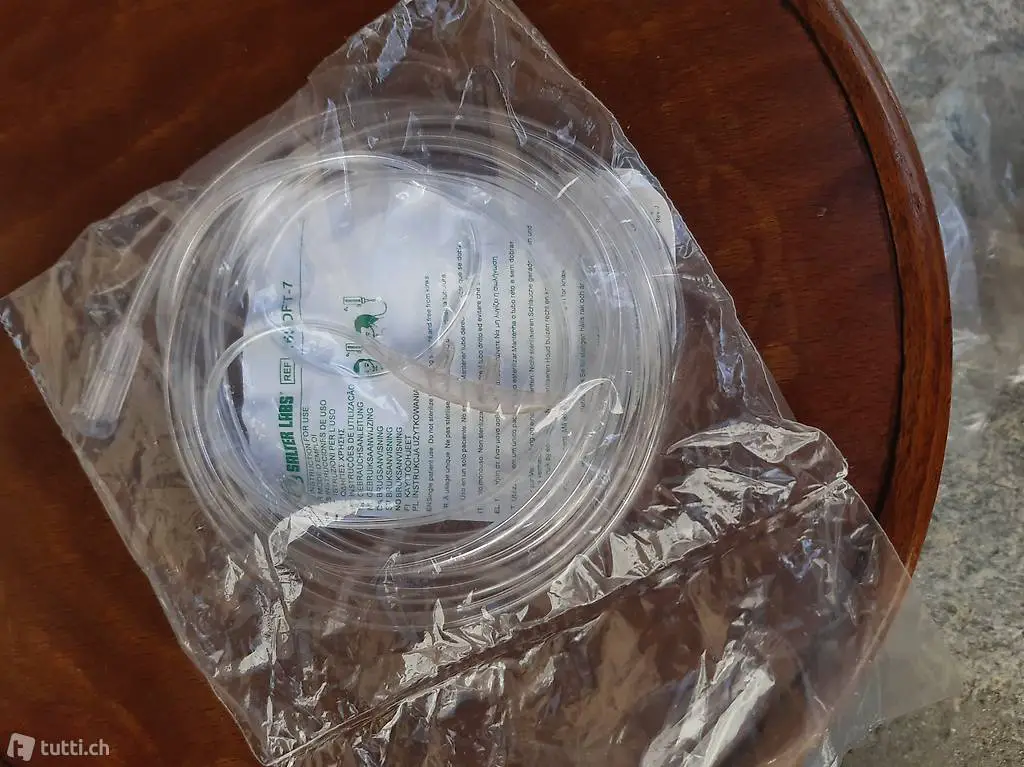 tubi, raccordi x erogatori ossigeno