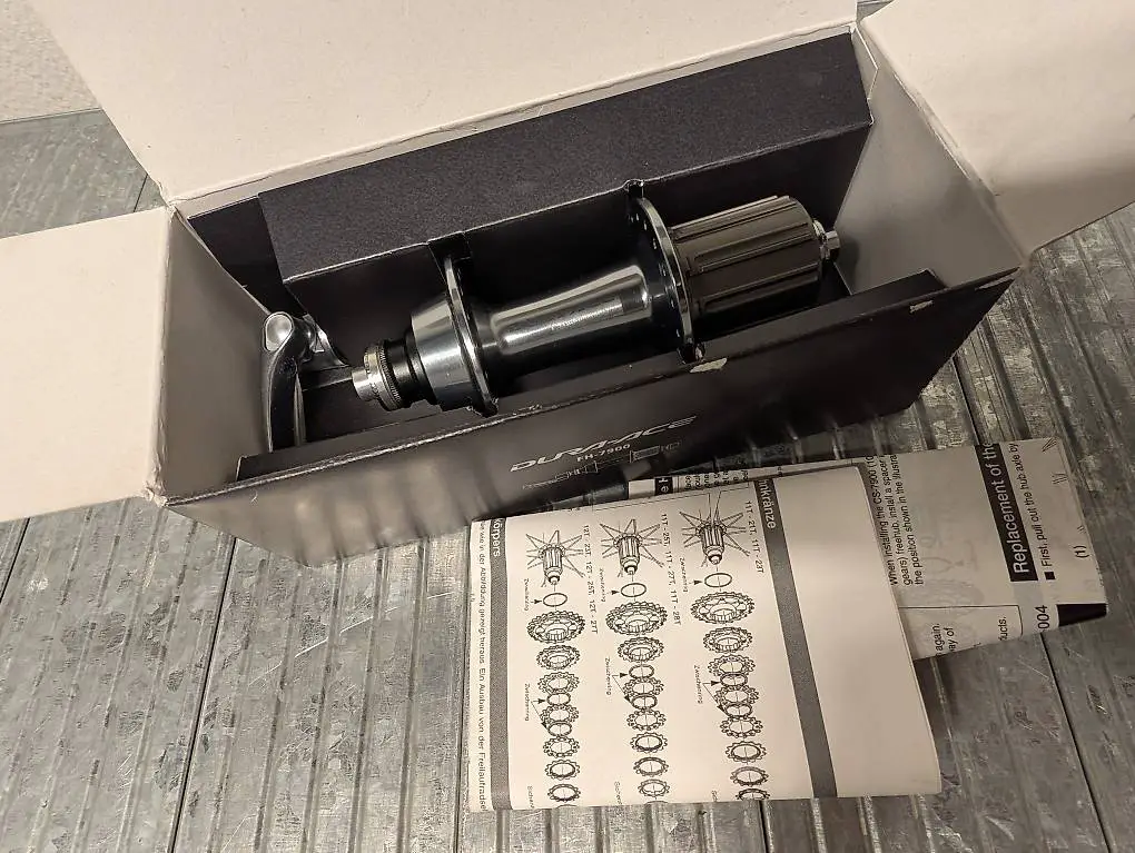 Neue Shimano Durace HR Nabe