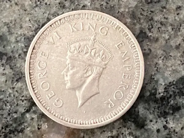 George VI King & Emperor India 1942