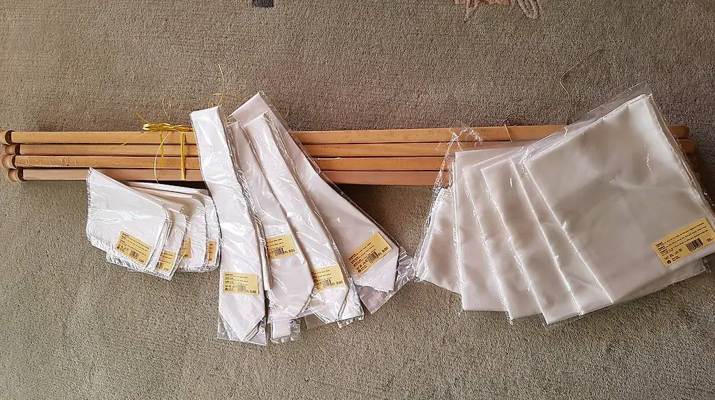 Spannrahmen Seidenmalerei, Krawatten, Taschentuch