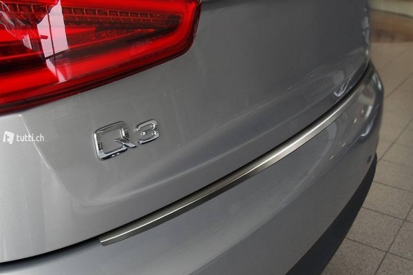  EDELSTAHL LADEKANTENSCHUTZ für AUDI Q3 ab BJ.2011- bis heute