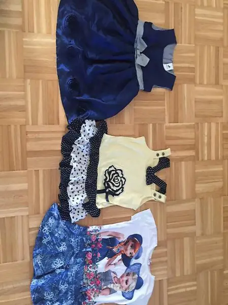 Kleider in der Grösse 104 zu verkaufen