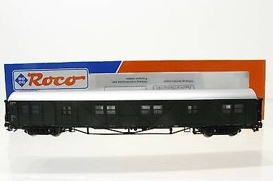 Roco 44592, Hilfszug-Gerätewagen, tannengrün, H0