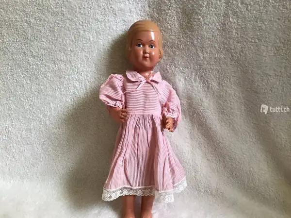  Antike Celluloid Puppe