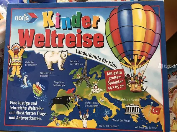 Kinder Weldreise Spiel lernreich Länderkunde