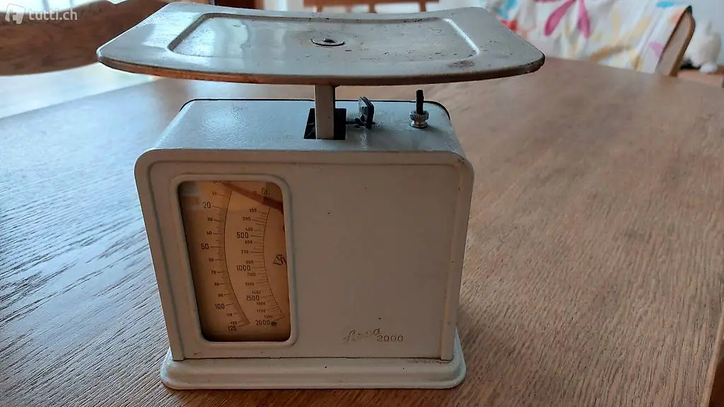 Nostalgische Briefwaage ARCA 2000 im Art Deco Stil