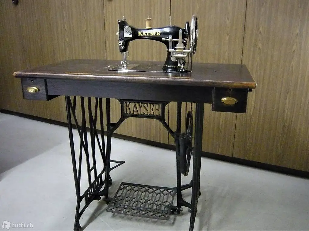 Nähmaschine Antik Kayser