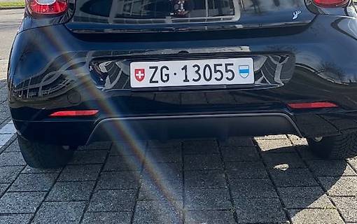 ZG 13055 Autonummer / Kontrollschild