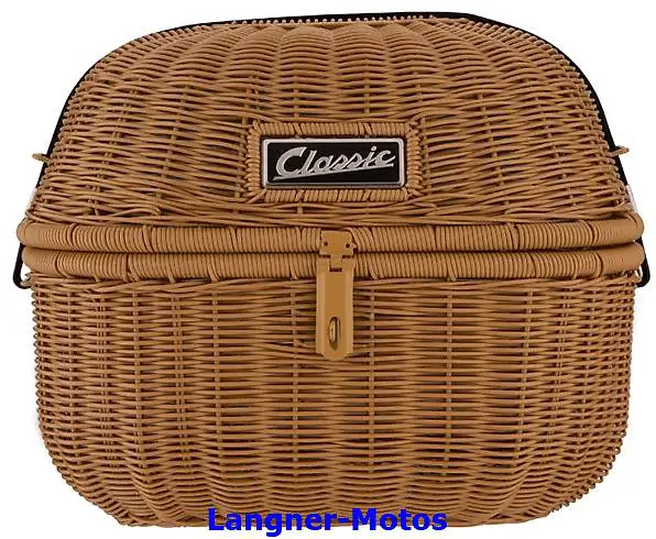 Vespa PK PX ET4 GT GTS VBB Gepäckkorb hellbraun + Zubehör