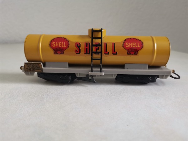 WESA Zisternenwagen SHELL gelb, ohne Schachtel