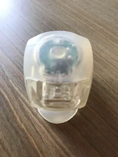 Knog Lampe Beetle weisse LED, Translucent