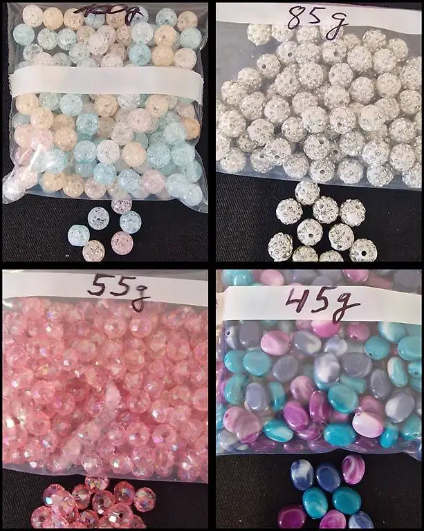 Perlen je Beutel 2.-