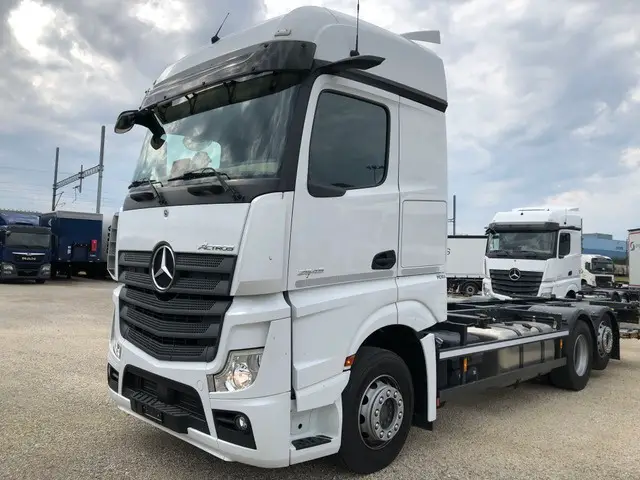MERCEDES-BENZ, Actros 2545 L 6x2 BDF 7.45 1220mm, Wechselrahmen / Containerchassis