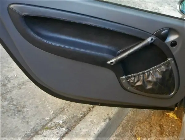 Türpappem Lederverkleidung 2 Teilig Smart Fortwo 450