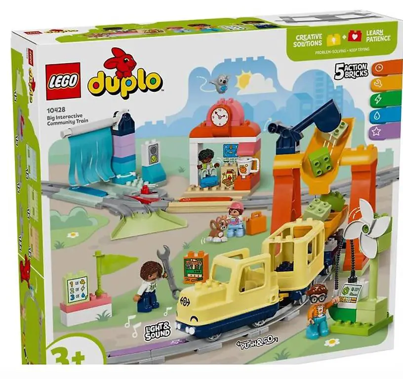 LEGO® DUPLO 10428 Grosse interaktive Eisenbahn