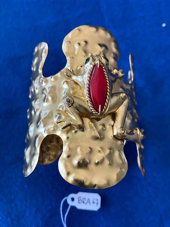 Goldschmuck Armreif 14k vergoldeten Handmade