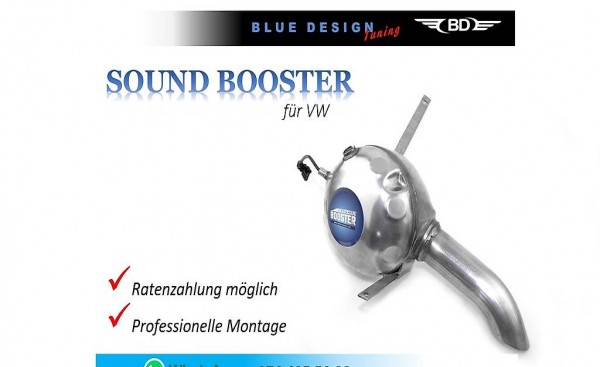  Sound Booster für VW Scirocco 1K