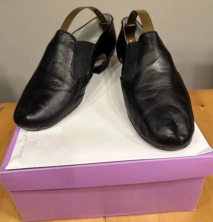 Tanzschuhe schwarz, Marke Rumpf