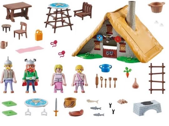 Playmobil Asterix Hütte des Majestix