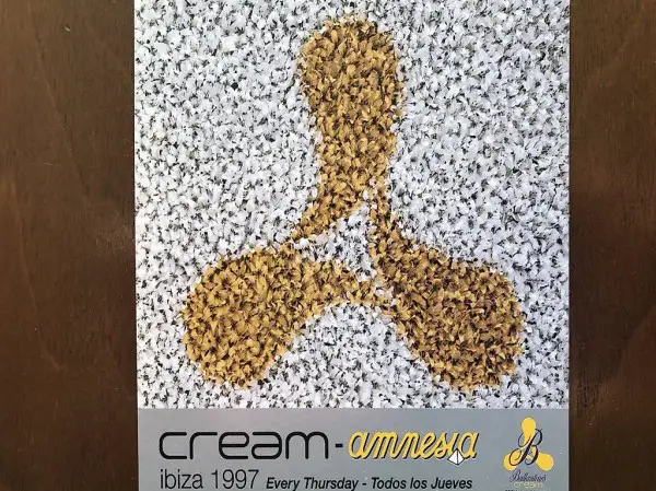 AMNESIA Ibiza - CREAM Closing 1997 (Flyer)