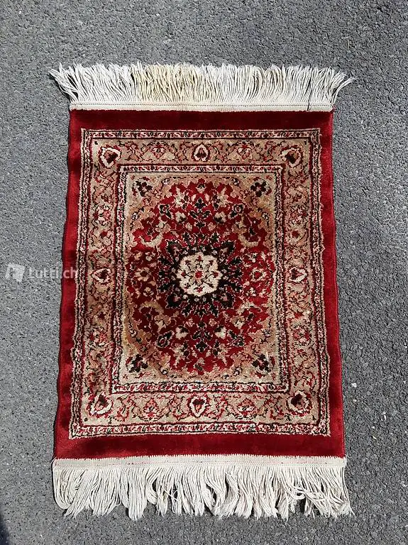 Handgeknüpfter Orientteppich, 68 x 42 cm