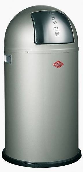  Cestino Pushboy da 50 litri in nichel