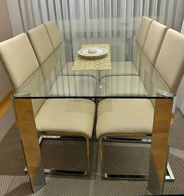 Glastisch ohne stühle